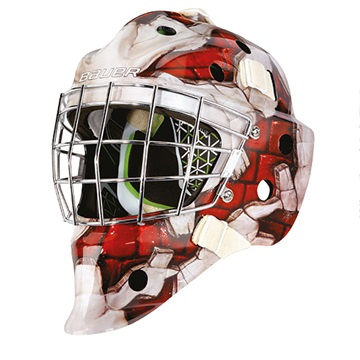 Maske G.BAUER NME4 S-17 YTH - WALL-RED