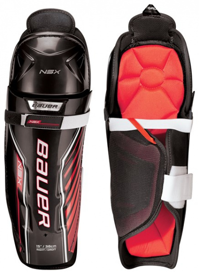 Beinschutz BAUER S18 NSX SHIN GUARD - JR