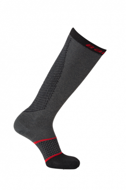 Socken BAUER S19 PRO CUT RESIST TALL SKATE SOCK - GRY