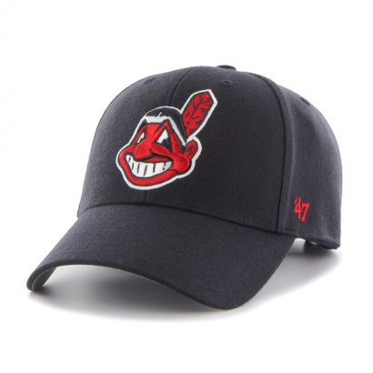 Cap 47 B-MVP08WBV-NY-OSF INDIANS NAVY