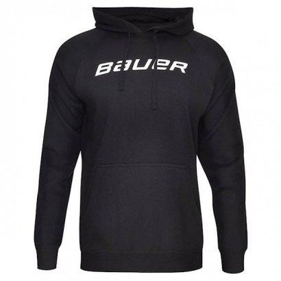 Hoodie BAUER CORE HOODY W/GRAPHIC YTH - BLK