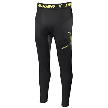 BAUER PREMIUM COMP JOCK PANT S-17 SR-BLK